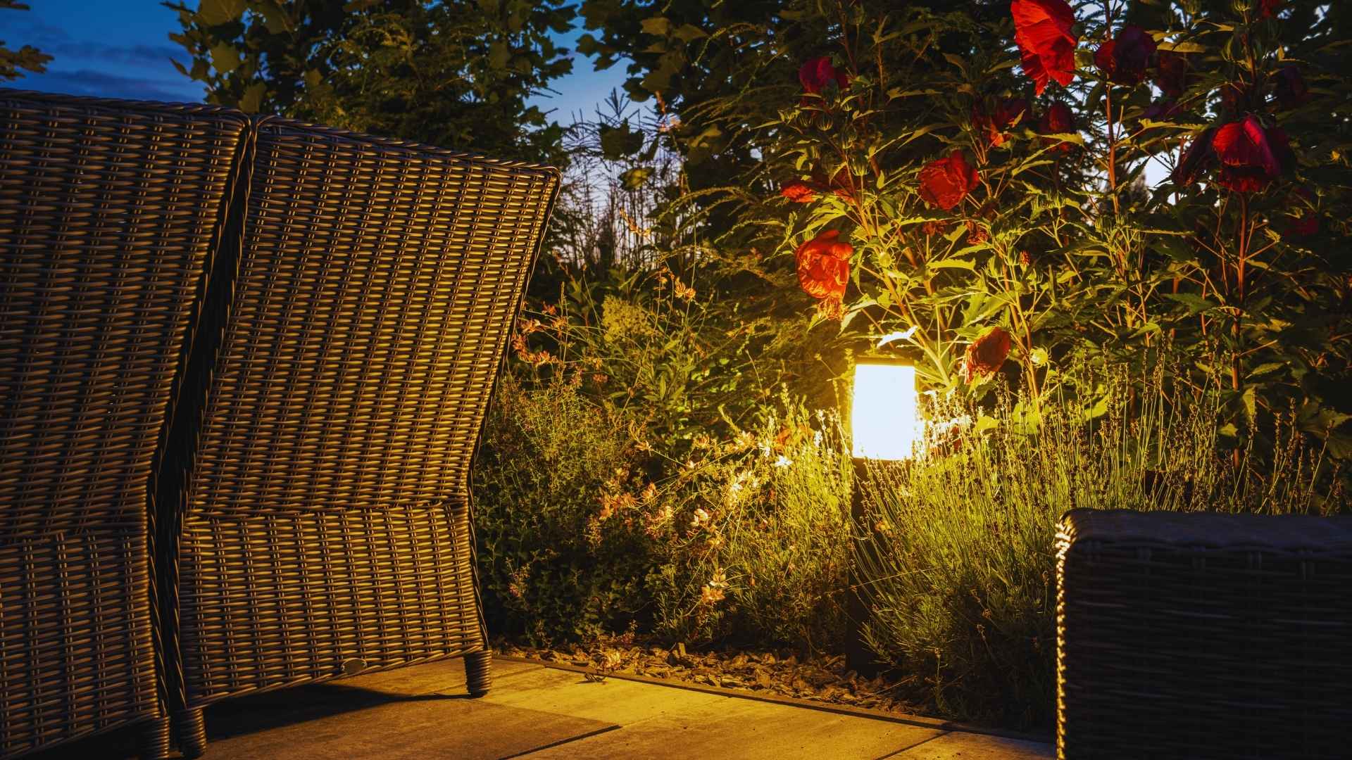 Iluminación exterior inteligente para otoño - Desarrollos Integrales Lumijisa